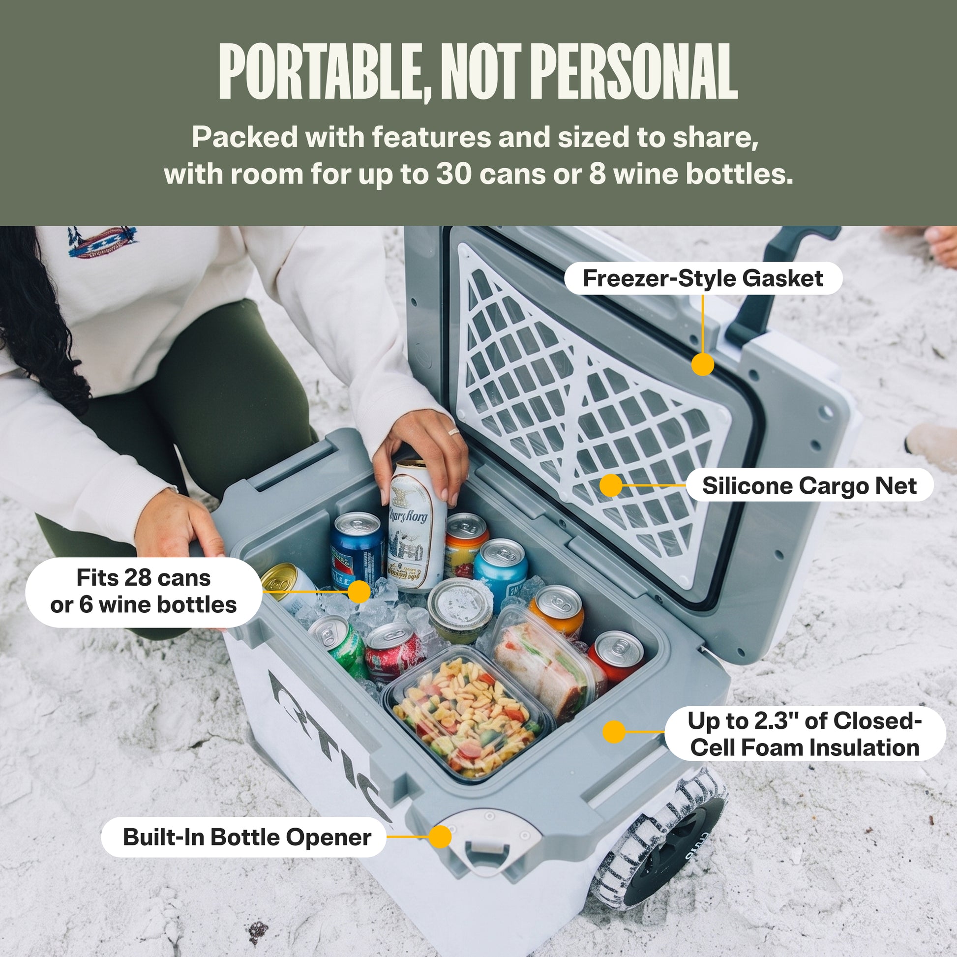22 QT Ultra-Light Wheeled Cooler image 13