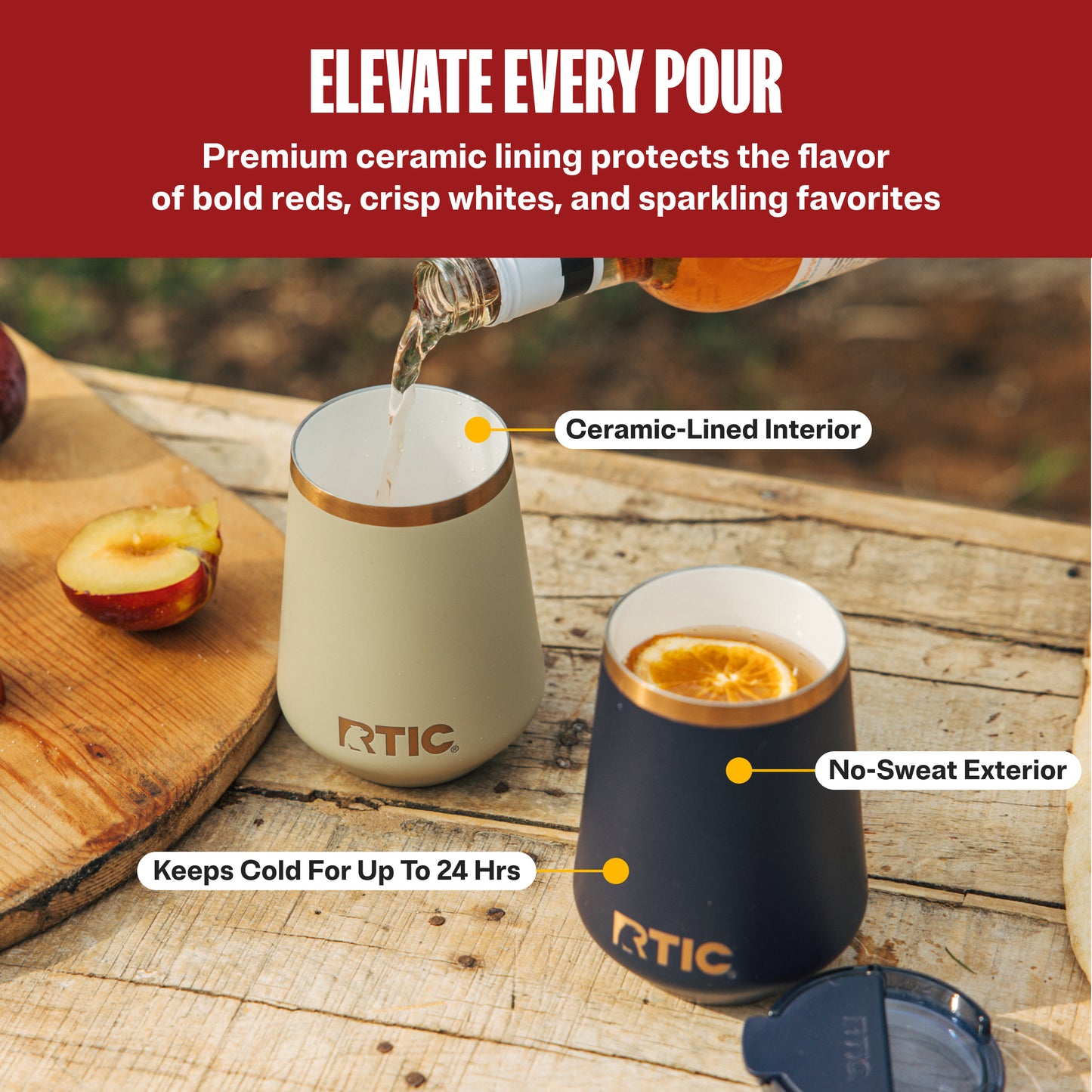 12oz Happy Hour Wine Tumbler image 9