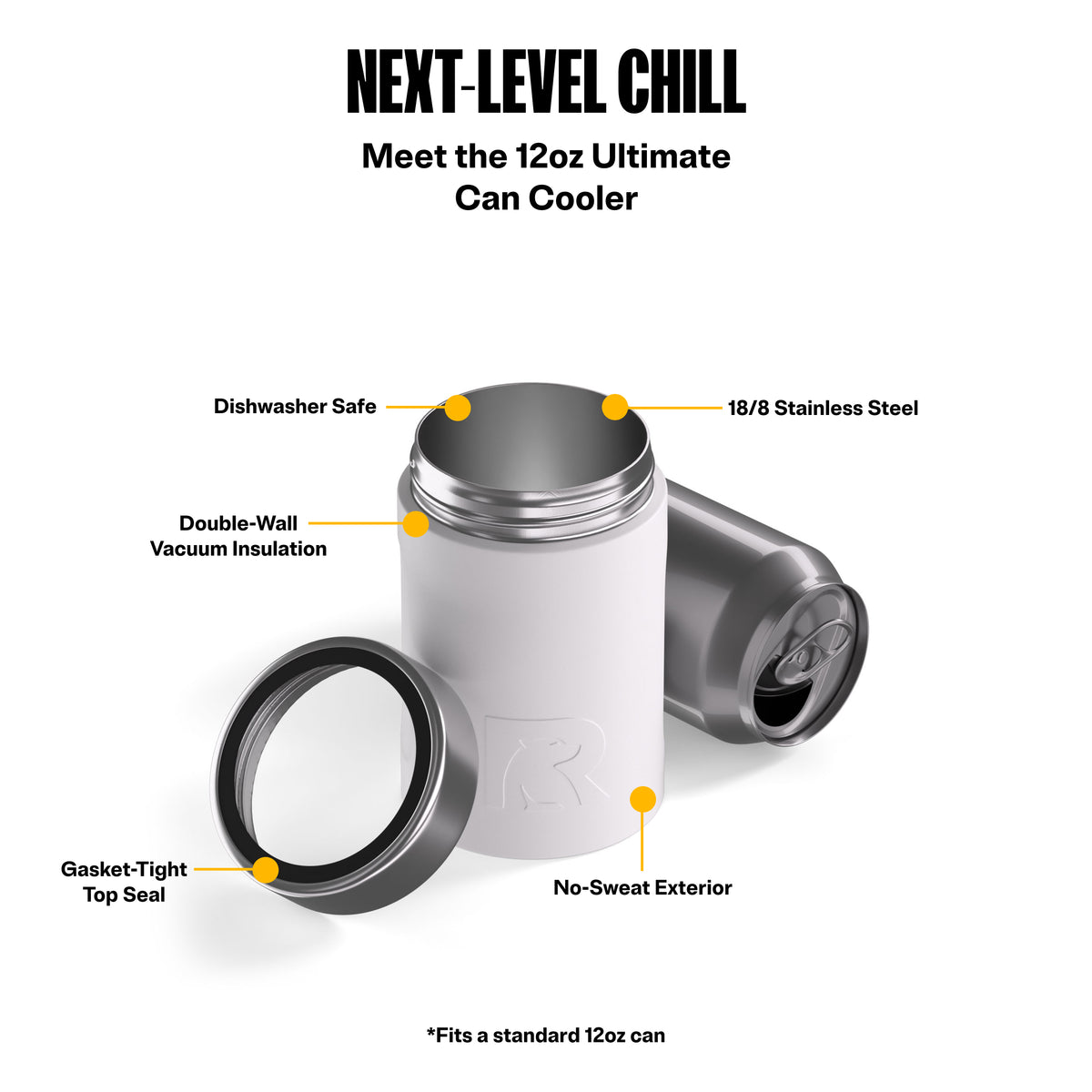 12oz Ultimate Can Cooler image 8